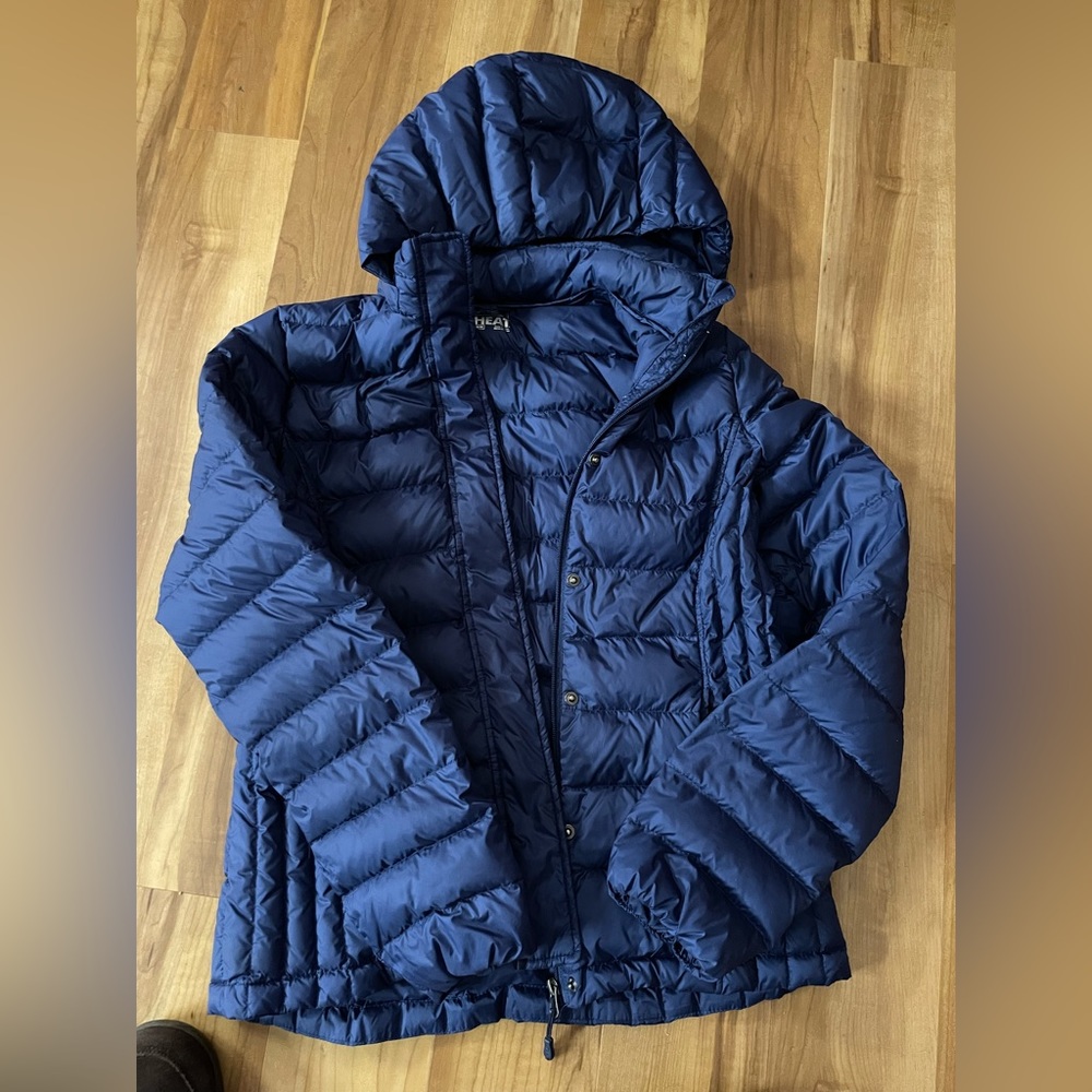 32degree packable jacket navy medium